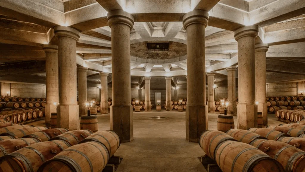Chai à barriques, cave d'exception
